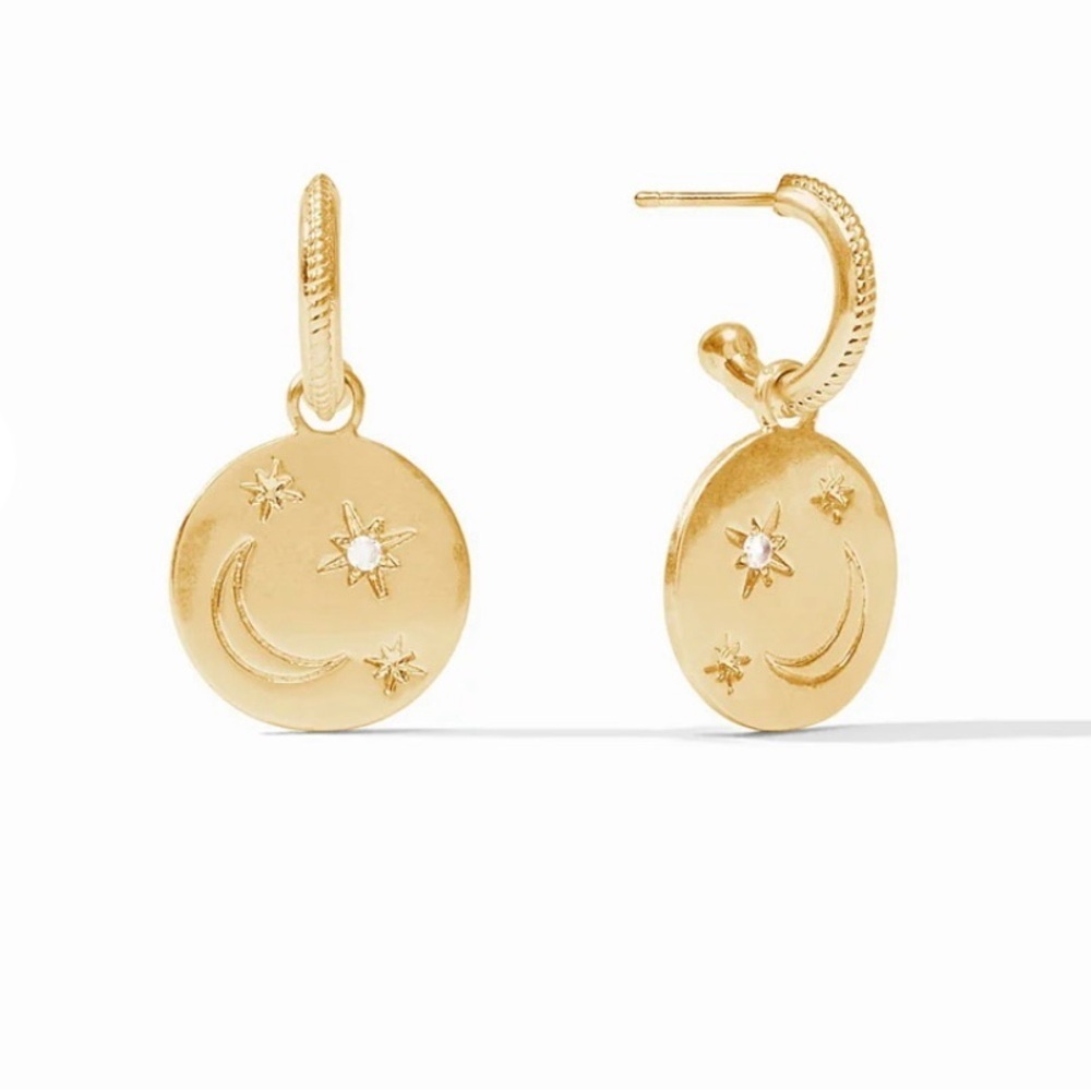 Julie Vos Luna 4 in 1 charm earrings - Picture 5 of 8